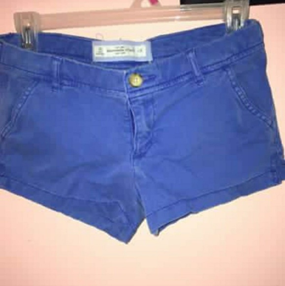 Abercrombie & Fitch Pants - Blue Abercrombie and Fitch Shorts